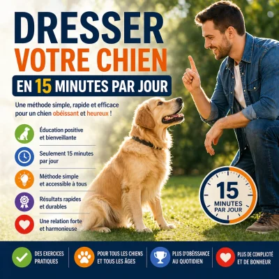 Dresser votre Chien en 15 Minutes par Jour